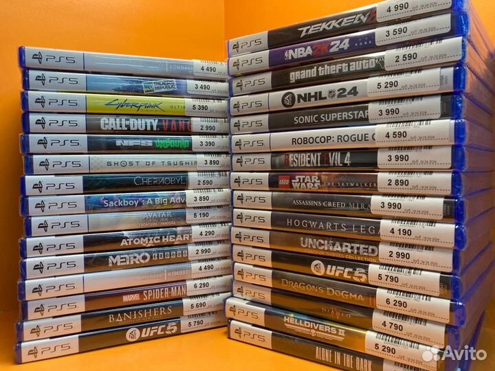 Новинки для PS5