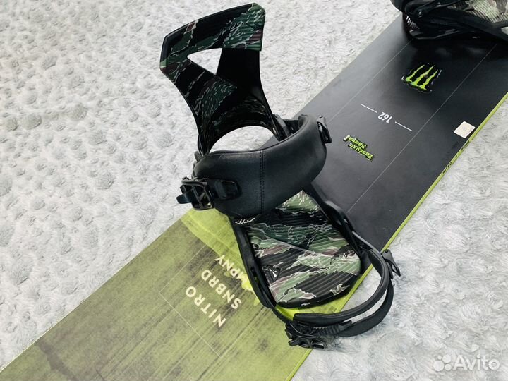 Сноуборд 162 рокер комплект + крепления