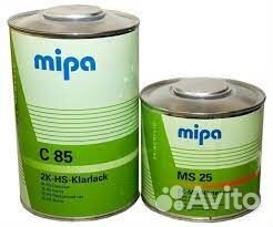 Mipa/мипа Лак 2К HS C85 1л+отв MS25 0.5л с защитой