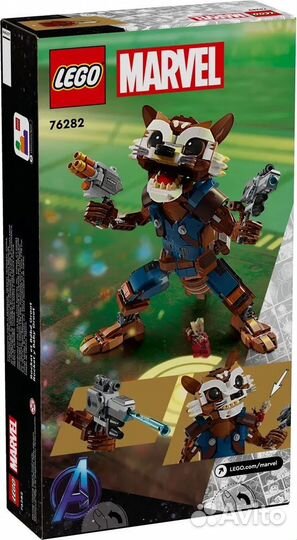 Предзаказ lego marvel 76282 Ракета и Бэби Грут