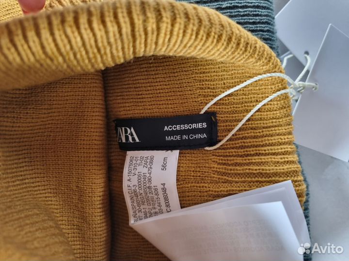 Детская шапка бини zara новая