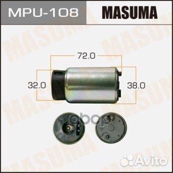 Электробензонасос toyota camry 06-11 MPU-108 Ma