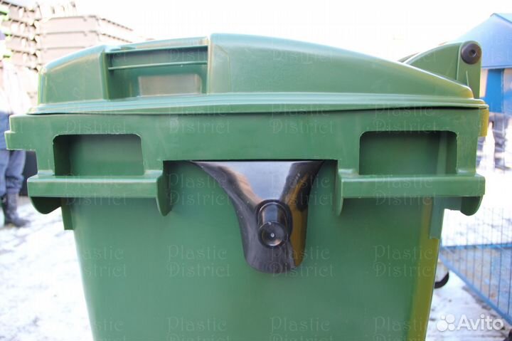 Пластиковый евроконтейнер 660л Ч5809