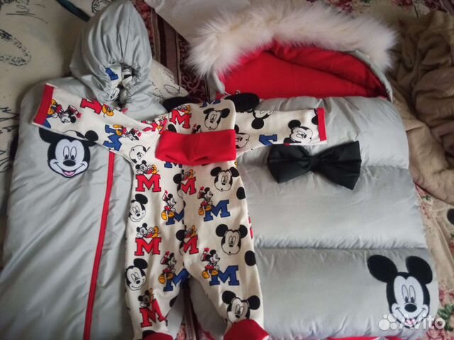 Конверт на выписку зимний