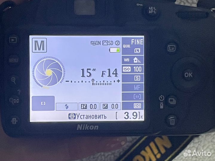 Зеркальный фотоаппарат nikon d3200