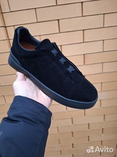 Слипоны zegna мужские