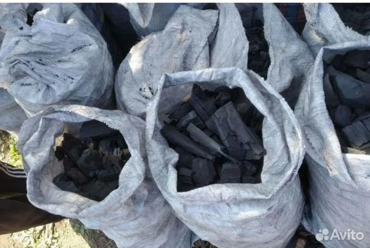 Древесный уголь оптом в п/п мешках