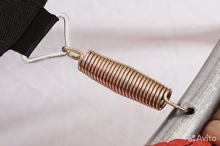 Дeтcкий батут c ceткой и диаметром 140см