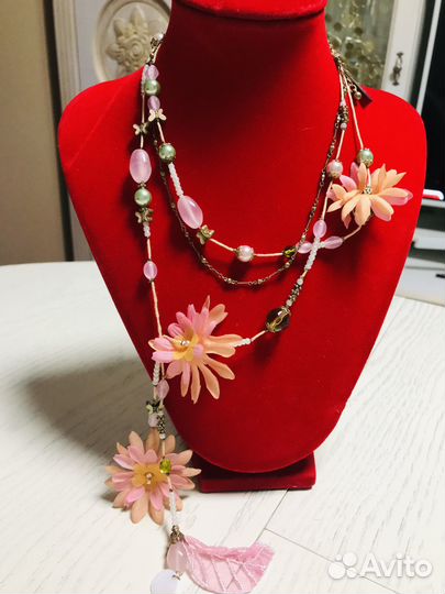 Колье бусы Норвегия бренда Arts&Cr Ручная работа