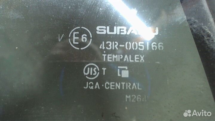 Стекло форточки двери Subaru Legacy Outback (B14)