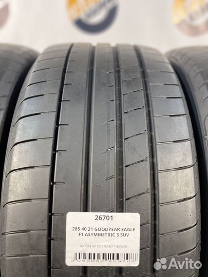 Goodyear Eagle F1 Asymmetric 3 SUV 285/40 R21 107W