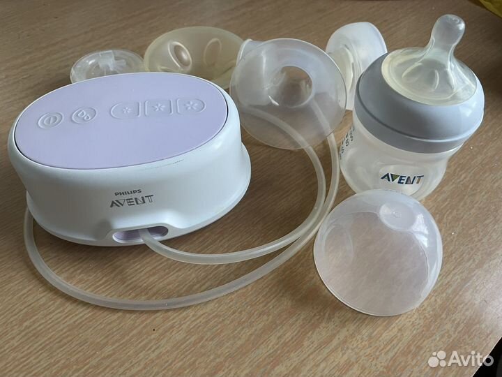 Молокоотсос avent электрический