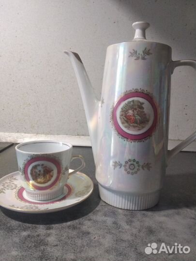 Кофейный сервиз мадонна гдр