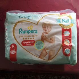 Подгузники трусики pampers premium care 5