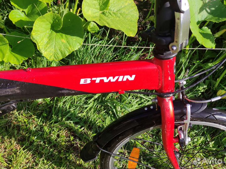 Складной велосипед btwin hoptown 3