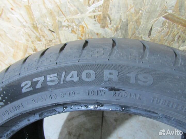 Continental ContiProContact 275/40 R19