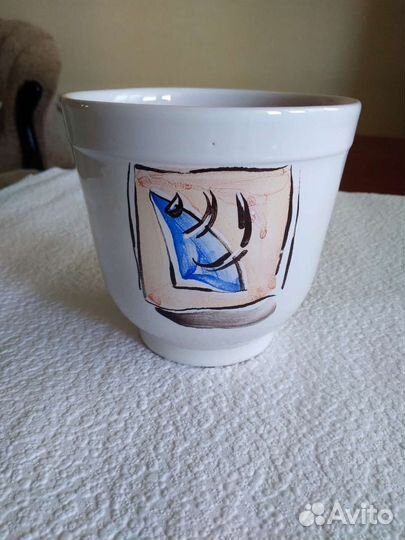 Горшок керамический для растений