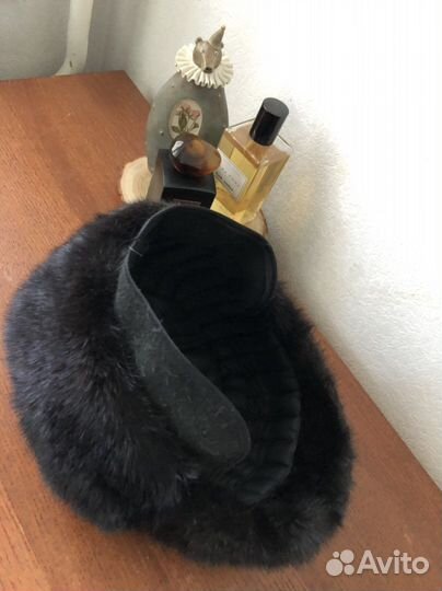 Норковая шапка мужская