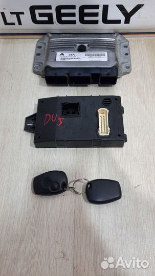 Эбу комплект Renault duster