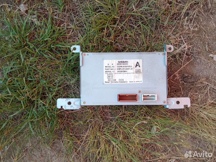 Дисплей монитор Nissan Primera P12
