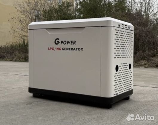 Генератор газовый 9 kW G-powerSL9000SE3 с постоянн