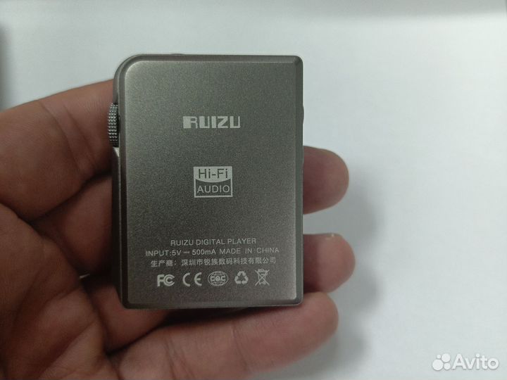 Плеер Ruizu a58 Bluetooth + наушники Yinyoo Pro