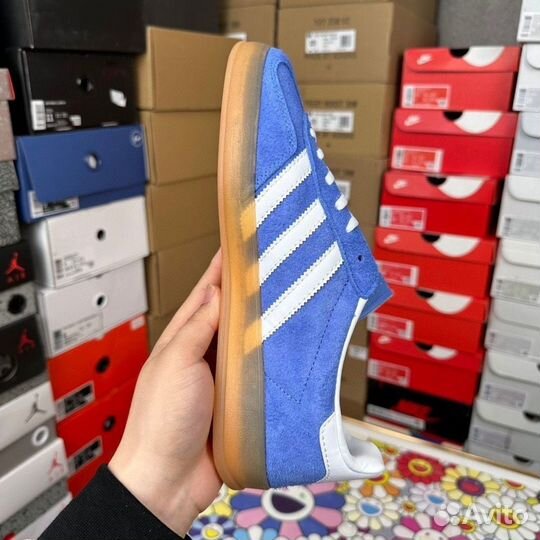 Adidas Gazelle Indoor Blue Bird Gum