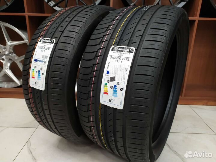 Continental ContiPremiumContact 6 275/40 R22 и 315/35 R22 114Y