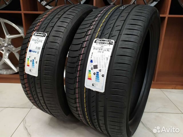 Continental ContiPremiumContact 6 275/40 R22 и 315/35 R22 114Y