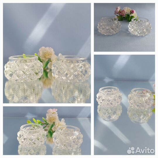 Салатники/солонка стекло,хрусталь СССР