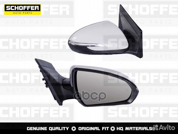 Зеркало правое Hyundai Solaris (II 2017-2020) 6