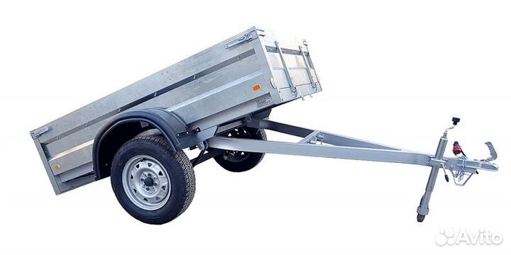 Прицеп легковой спутник PRO 2,0х1,3м борт 37см ZN