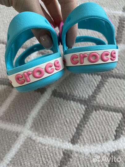 Сандалии crocs c7 для девочки