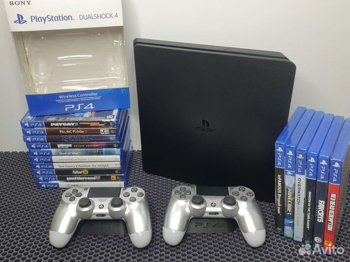 Sony PlayStation 4 slim 950 игр