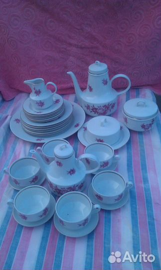 Немецкий фарфоровый сервиз 70 годов