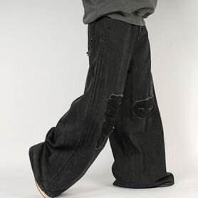 Джинсы широкие Vetements baggy jeans y2k (Арт.2896