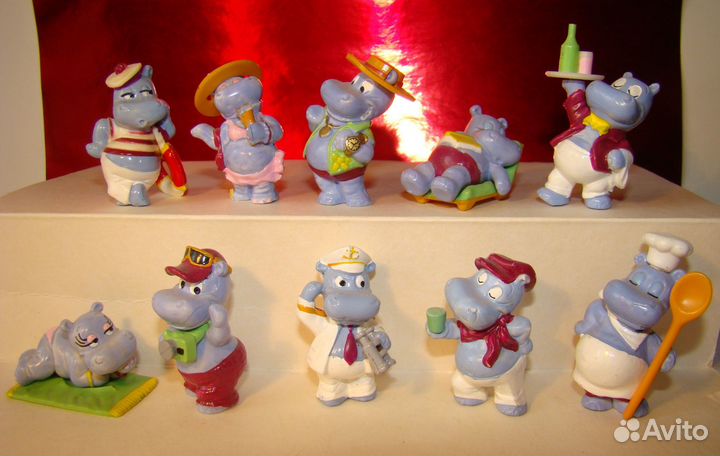 Бегемоты палубные на отдыхе 1992 и 1996 серия