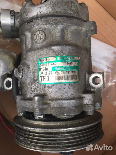 Компрессор кондиционера opel corsa d