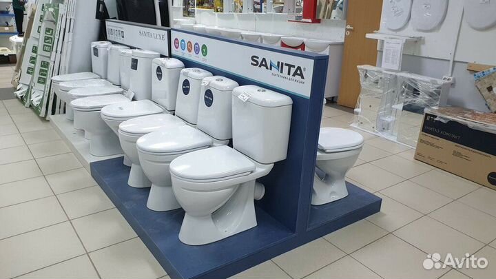 Унитаз новый