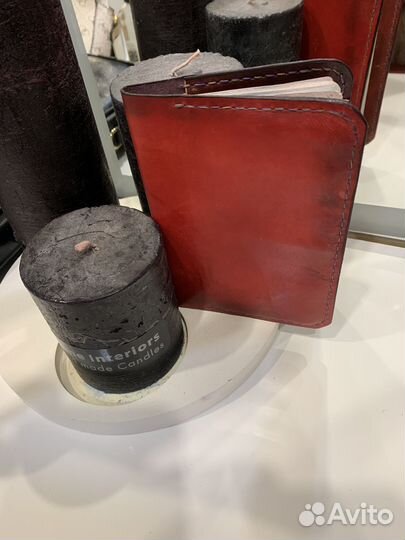 Обложка на паспорт из натуральной кожи