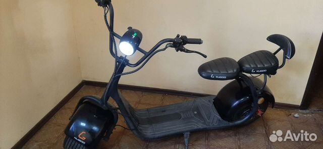 Самокат взрослый электрический Kugoo C2 pro