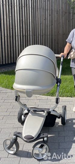 Детская коляска 2 в1 Mima Xari argento