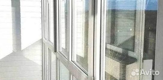 Остекление окон и балконов пвх