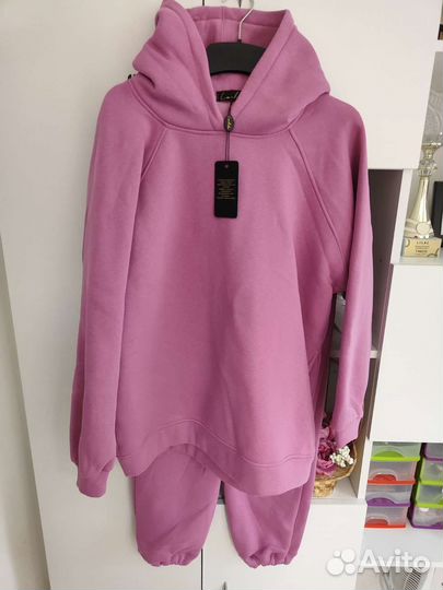 Спортивный костюм на флисе большие размеры