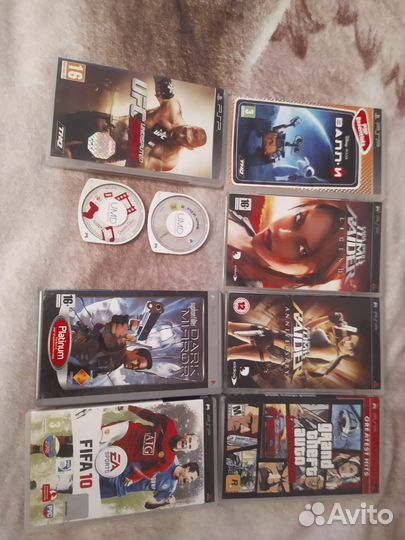 Диски игры sony psp лицензия