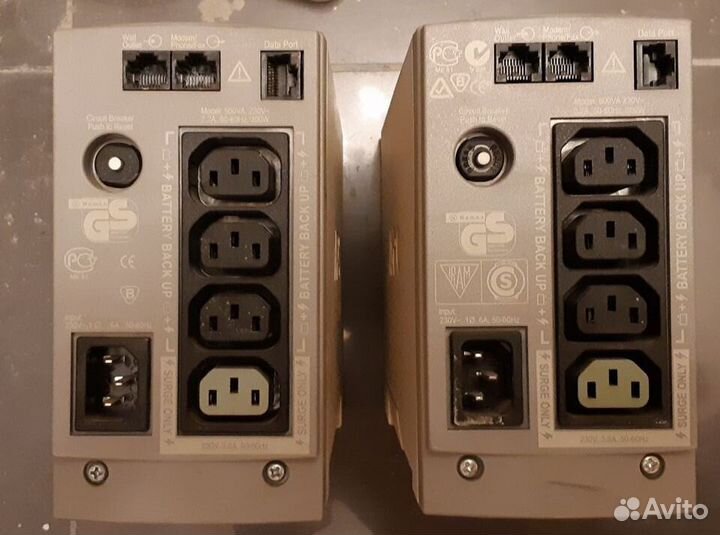 Ибп APC Back-UPS RS 500VA б/у