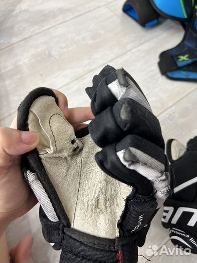 Краги хоккейные размер 10