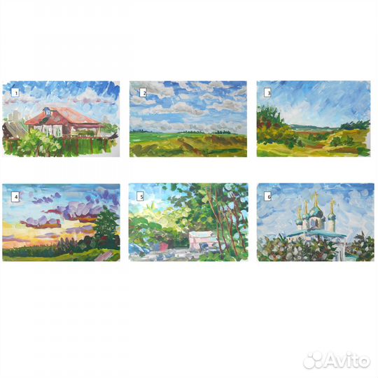 Картина пейзаж