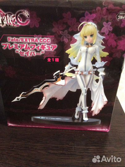 Fate/exstra CCC Saber Bride фигурка героя аниме
