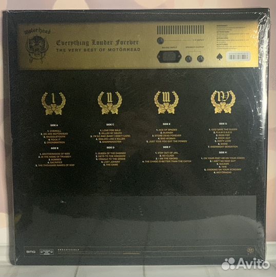 Motorhead - Everything Louder Forever 4LP